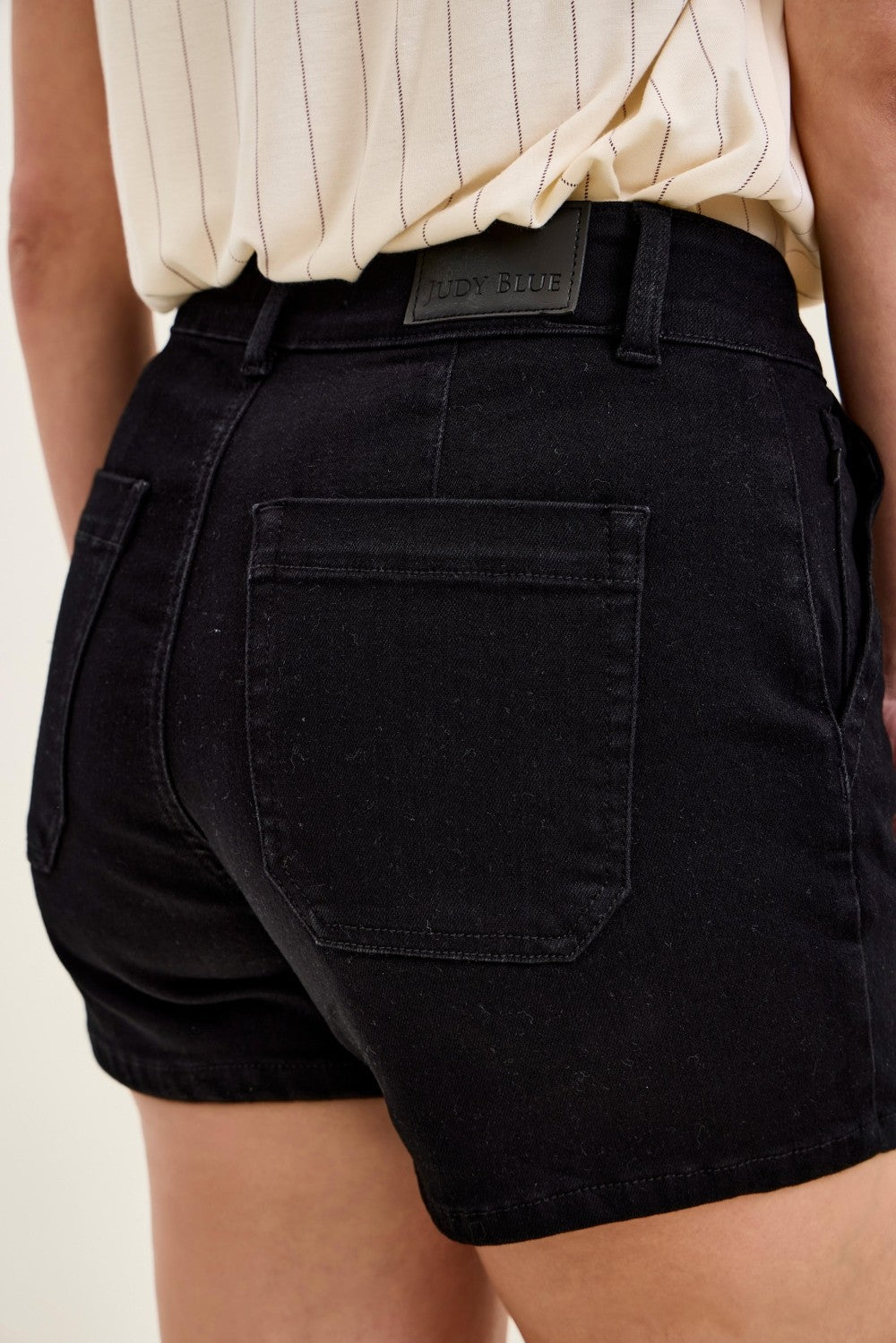 Judy Blue High-Waisted Trouser Shorts