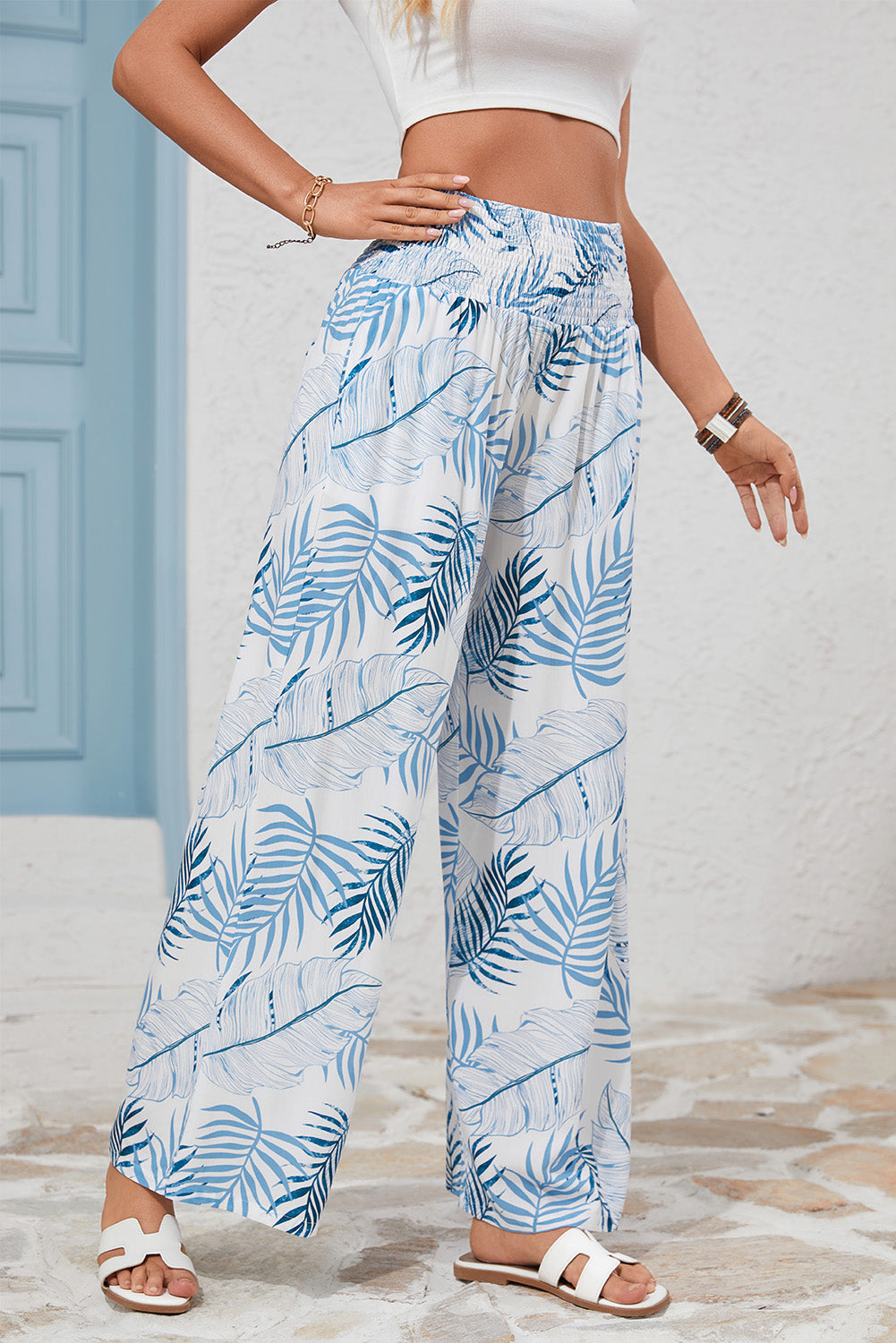 Sophie Waistband Wide Leg Pants