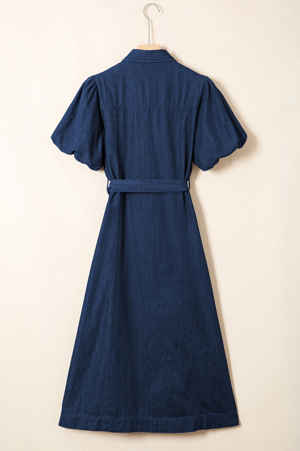 Makayla Bubble Sleeve Long Dress