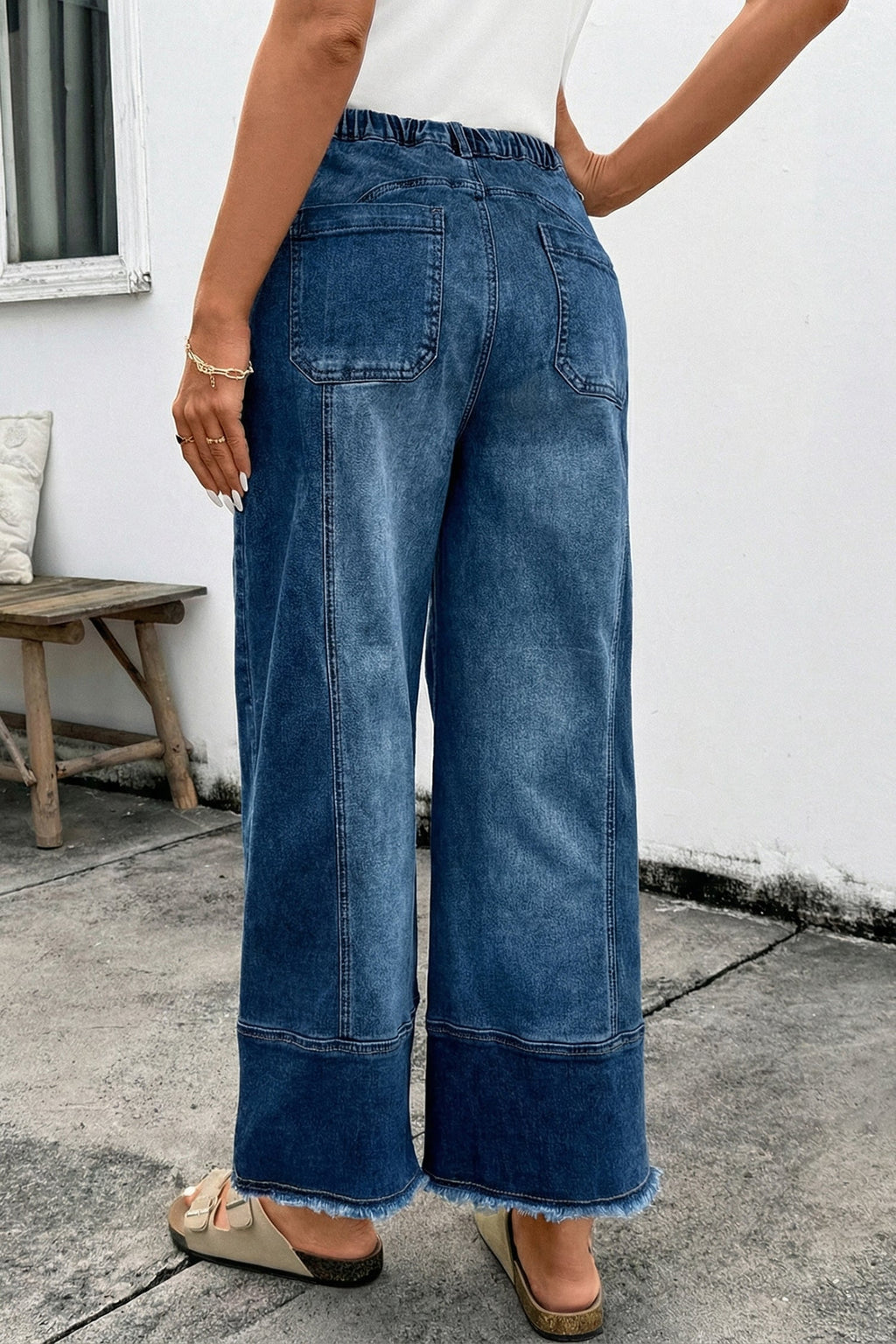 Aleah Hem Wide Leg Pants