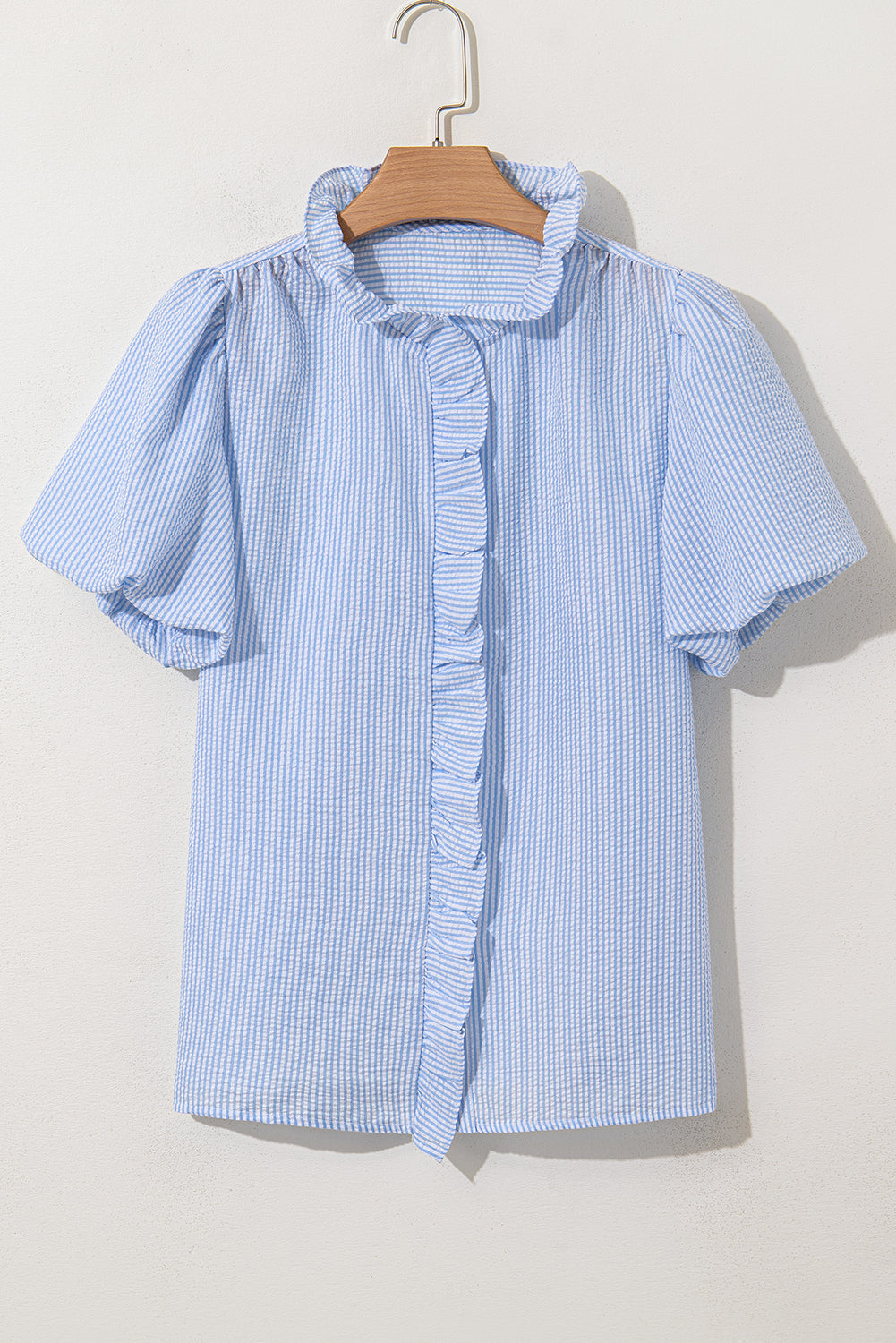 Monica Short Bubble Sleeve Shirt