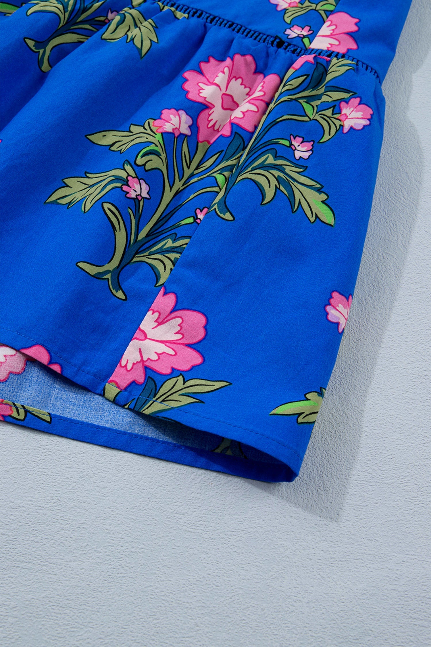 Lillian Sleeve Loose Flower Dress
