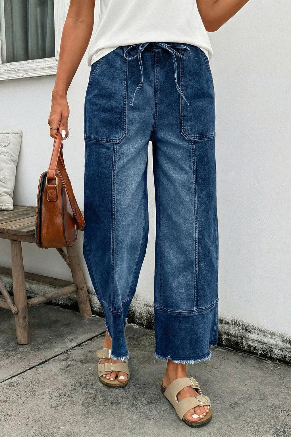 Aleah Hem Wide Leg Pants