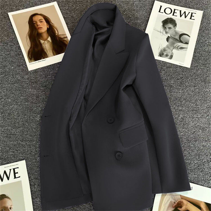 New Spring Autumn Fashionable Double Breasted Suit For Women