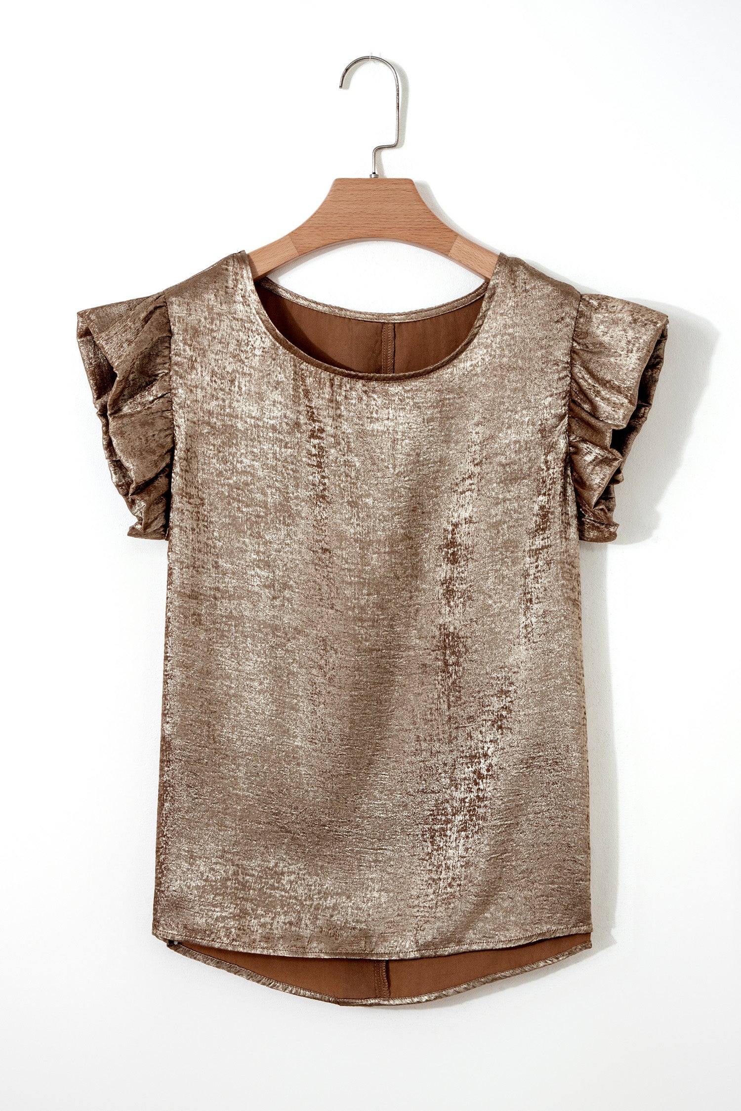 Parker Ruffle Trim Sleeveless Top