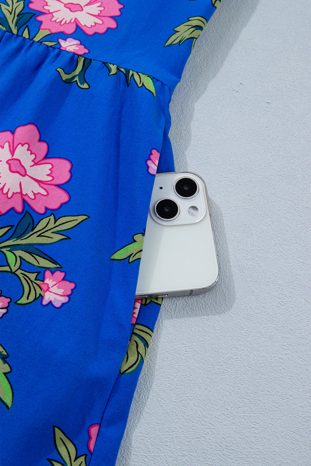 Lillian Sleeve Loose Flower Dress