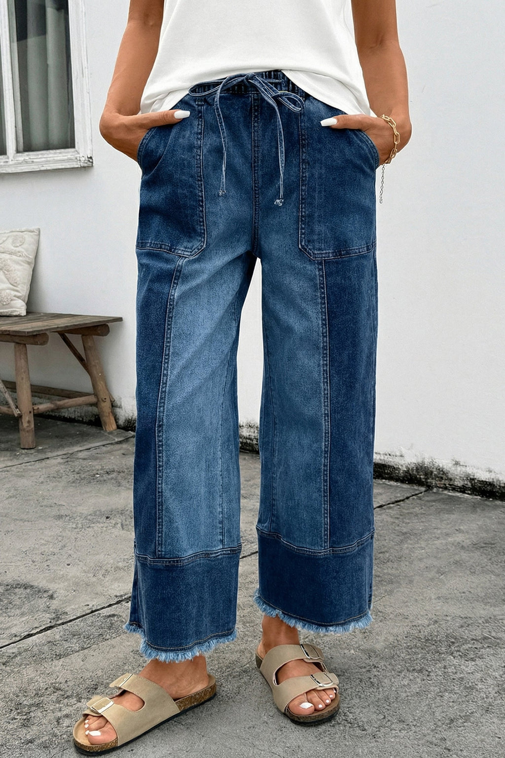 Aleah Hem Wide Leg Pants
