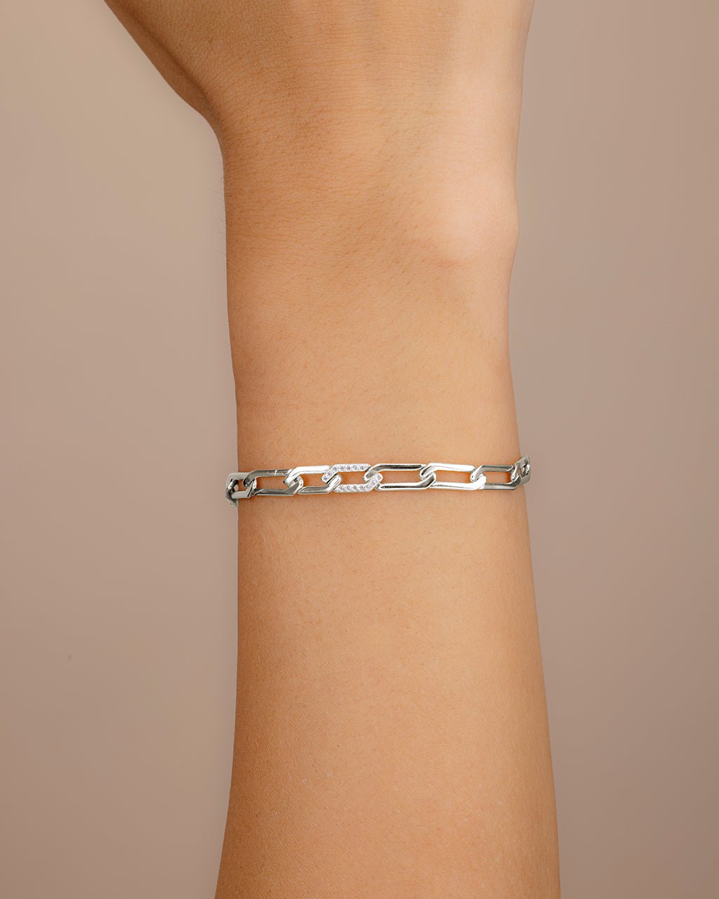 Kinslee CZ Chain Bracelet