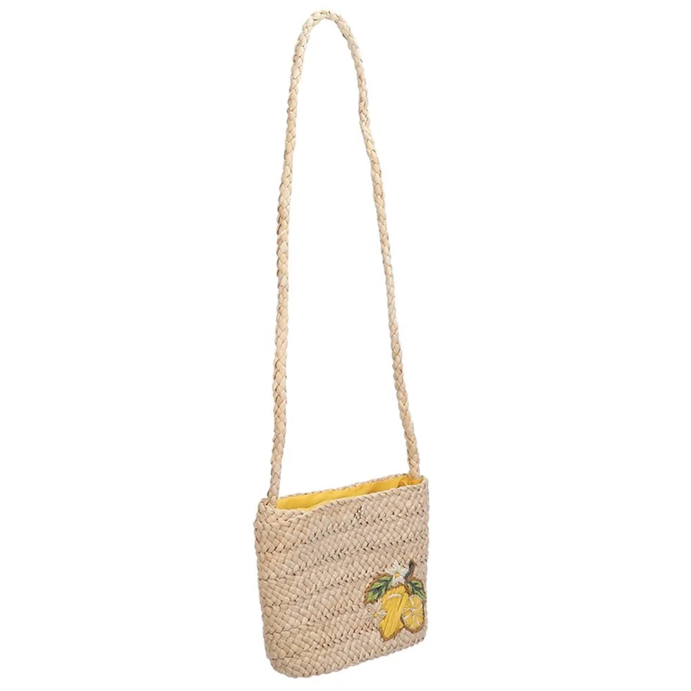 Cappelli Limone - Women's Cornhusk Handbag