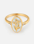 Bloom Again Enamel Ring