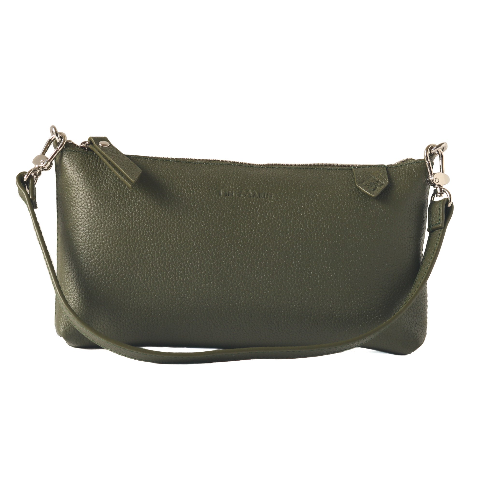 Elia Convertible Leather Bag – Clutch, Shoulder & Crossbody