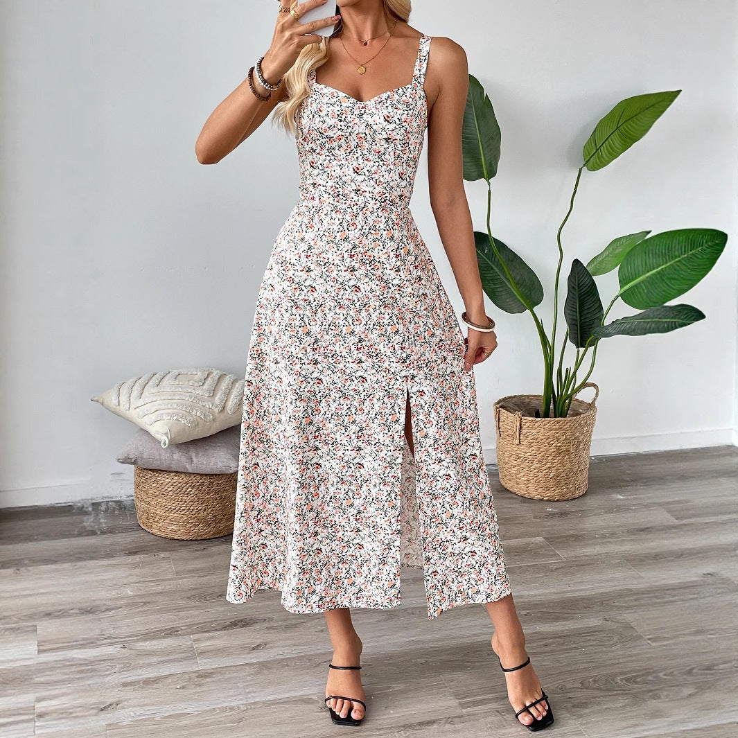 Summer women's dress floral dress