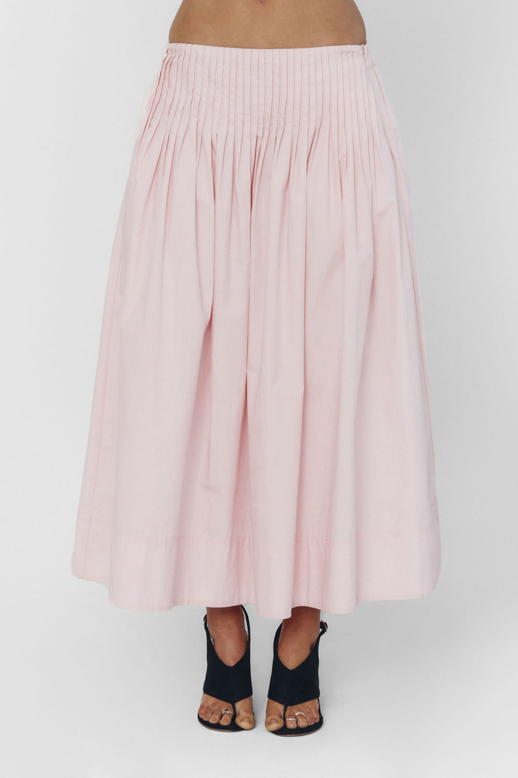 UIARA SKIRT IN BABY PINK
