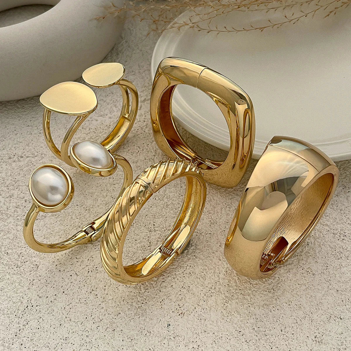 Bangles Wide Hand Bracelets