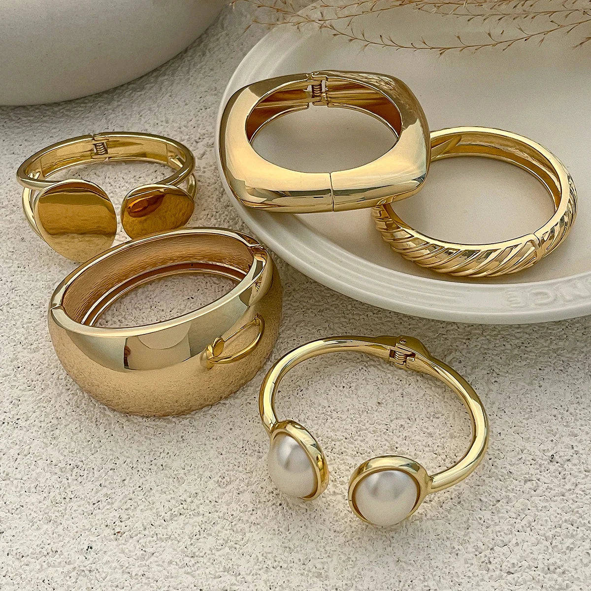 Bangles Wide Hand Bracelets