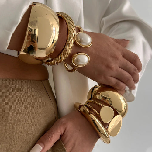 Bangles Wide Hand Bracelets
