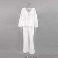 Women's 2-Piece Cotton Pajama Set V-Neck Sleepwear