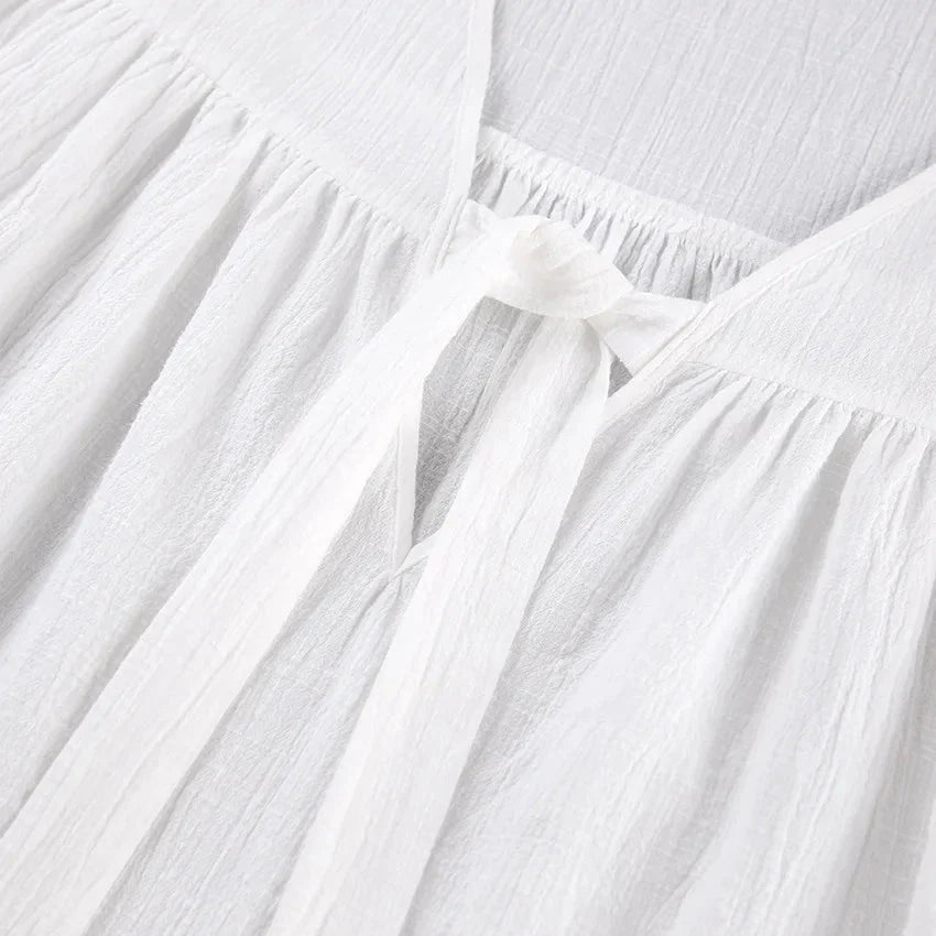 Women's 2-Piece Cotton Pajama Set V-Neck Sleepwear