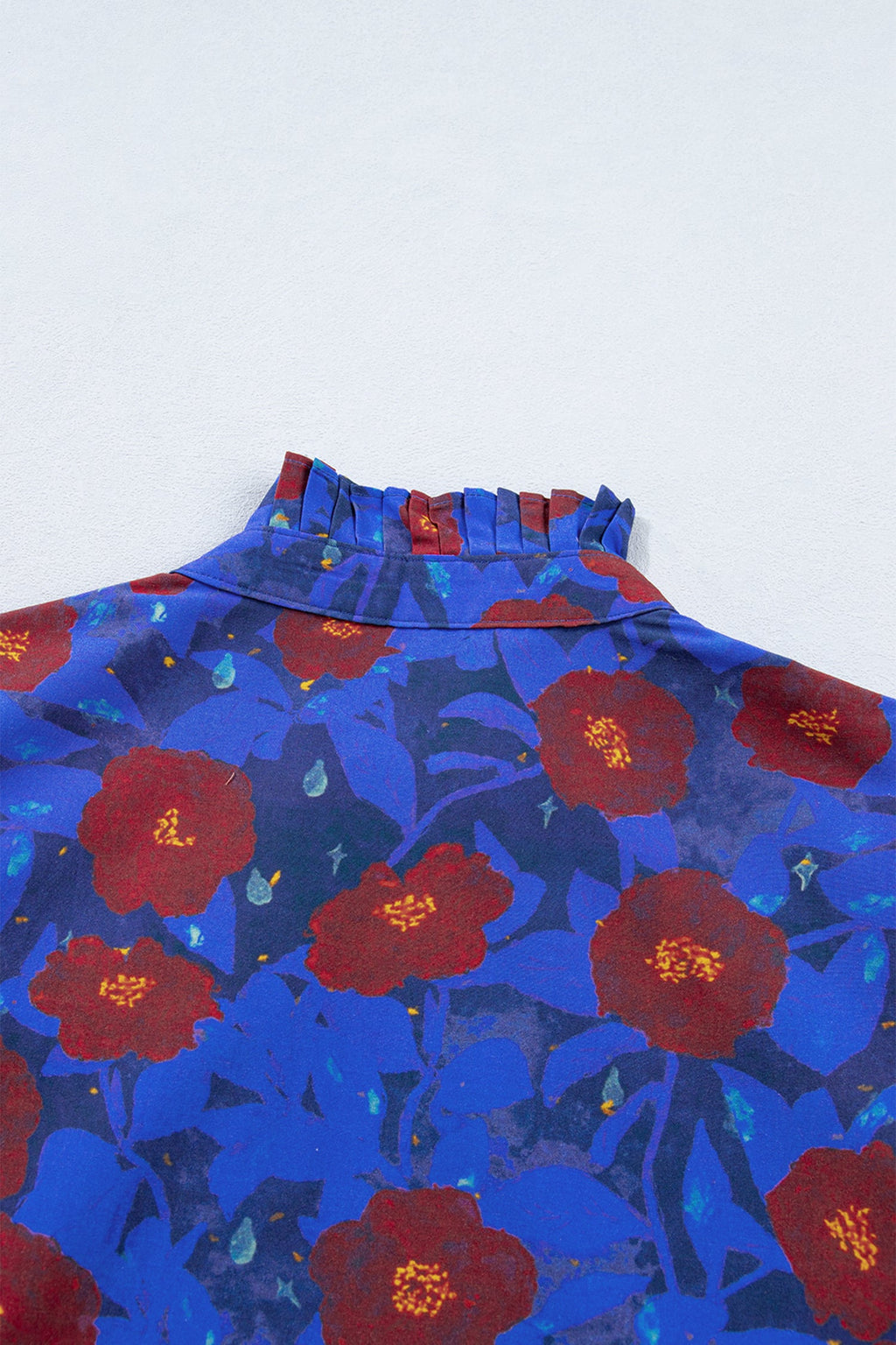 Maeve Sleeve Frilled Floral Blouse