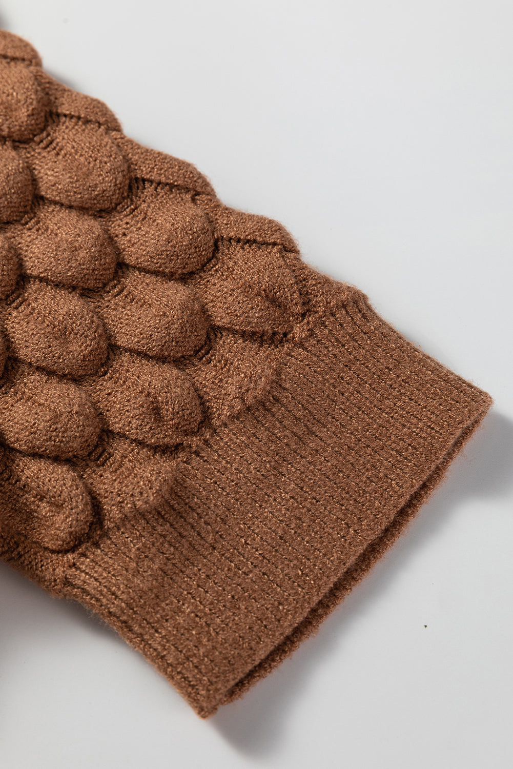 Malaysia Ribbed Short Sleeve Sweater