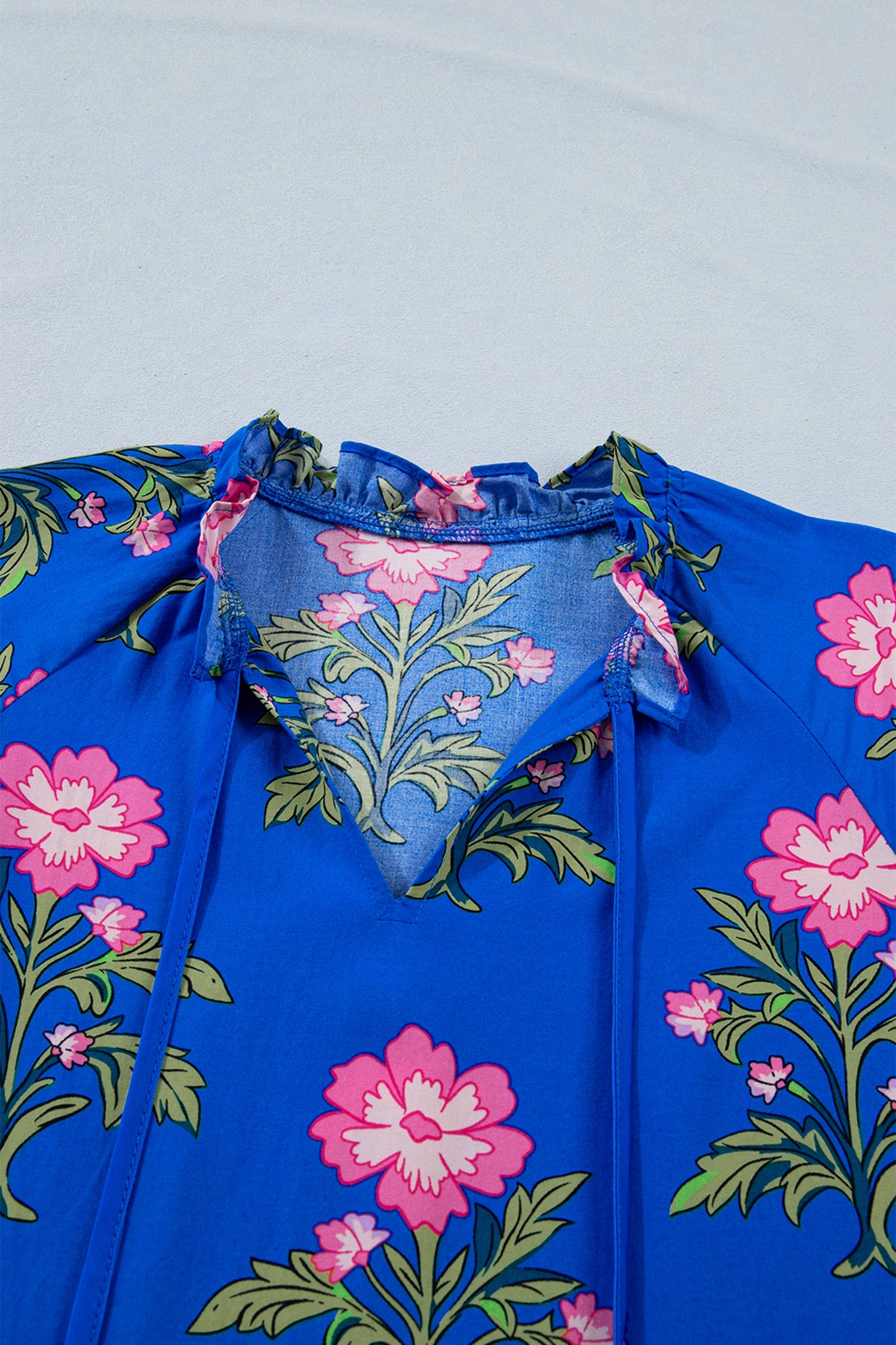 Lillian Sleeve Loose Flower Dress