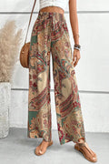 Printed Wide Leg Pants for Effortless Style and Comfort