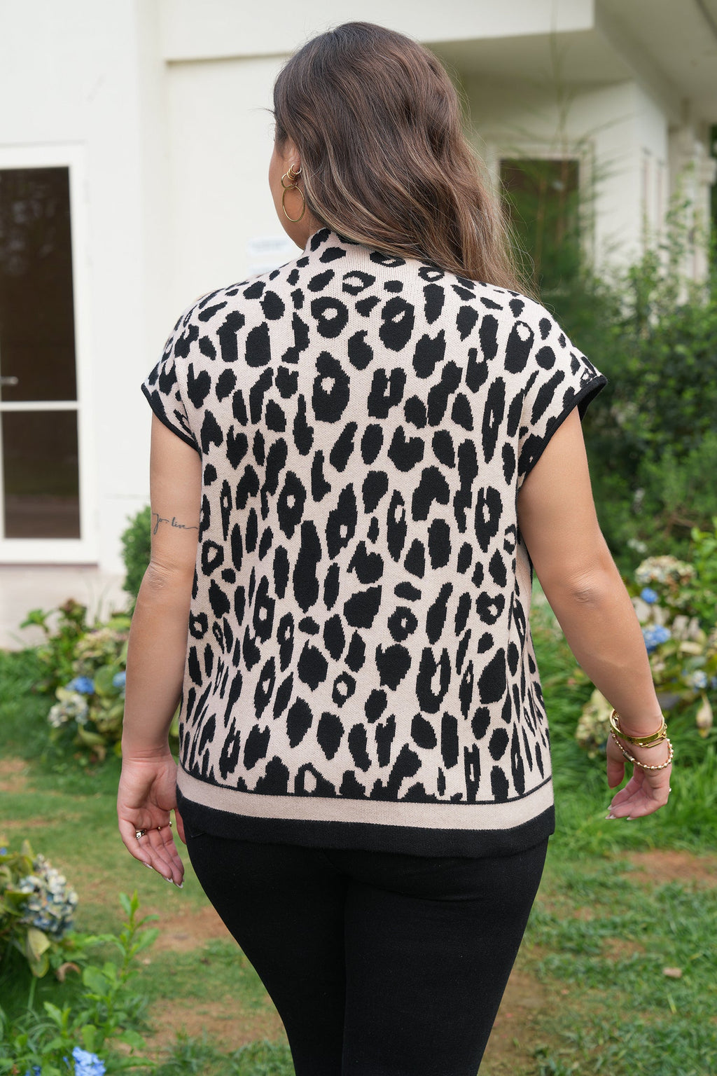 Araceli High Short Sleeve PLUS Sweater