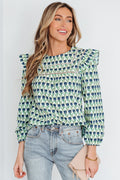 Amalia Long Sleeve Blouse Long Sleeve Top