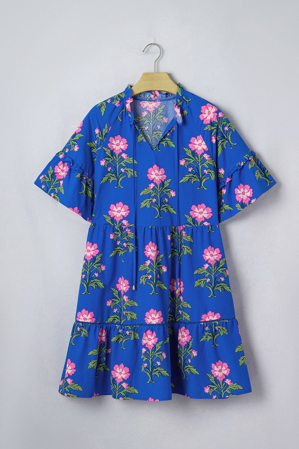 Lillian Sleeve Loose Flower Dress