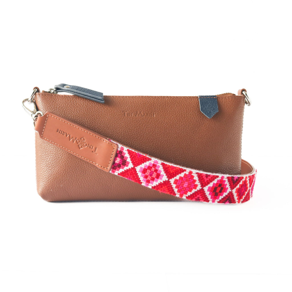 Elia Convertible Leather Bag – Clutch, Shoulder & Crossbody